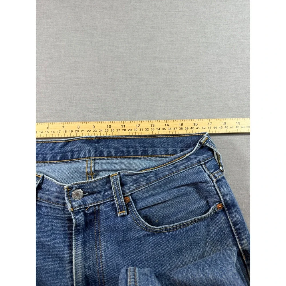 Levi's 550 Relaxed Fit Jeans Mens 33x30 Blue Good Tapered Leg Denim